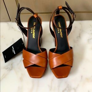 Saint Laurent Farrah Sandals Size 34